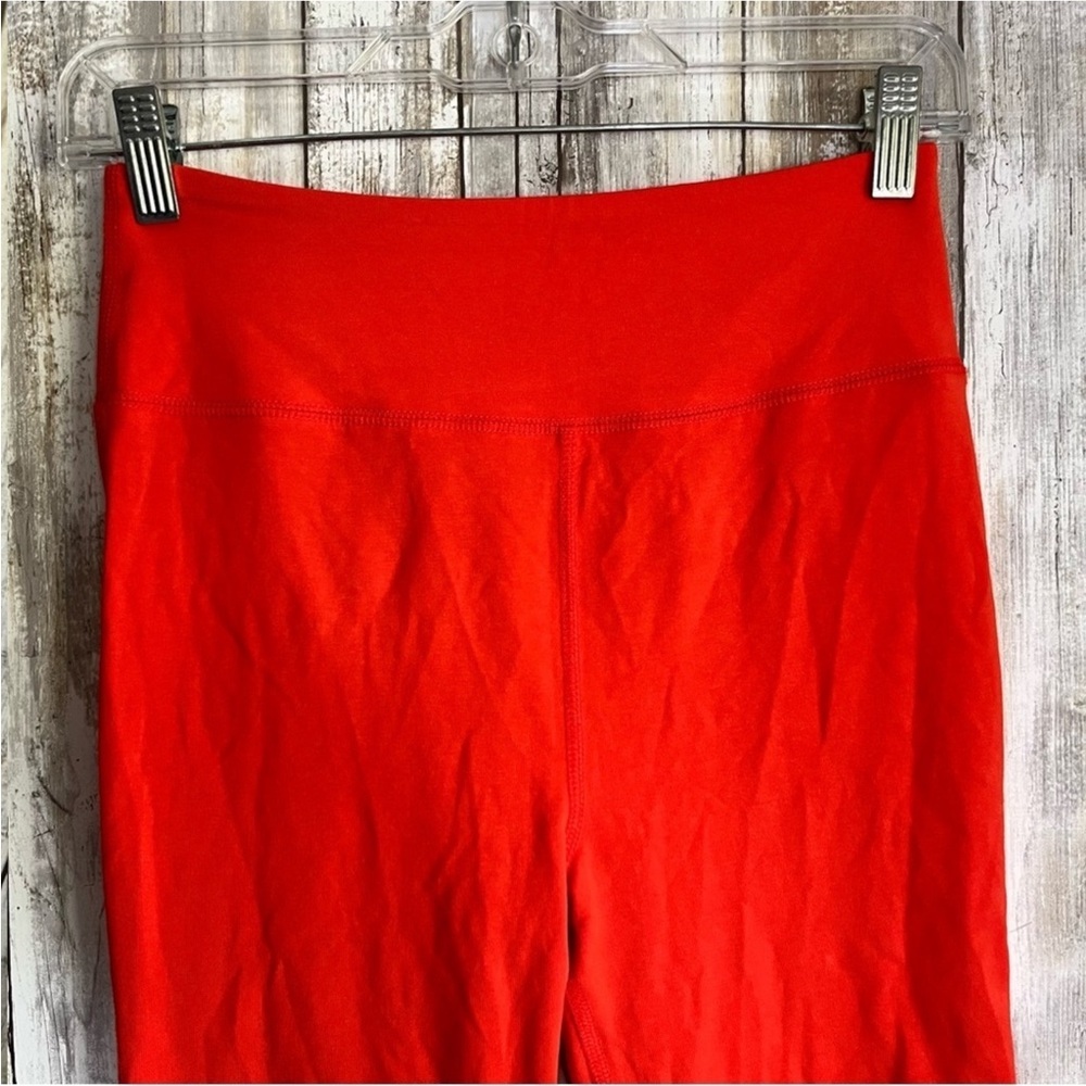 J. Crew Orange Cropped Leggings - Picture 5 of 7